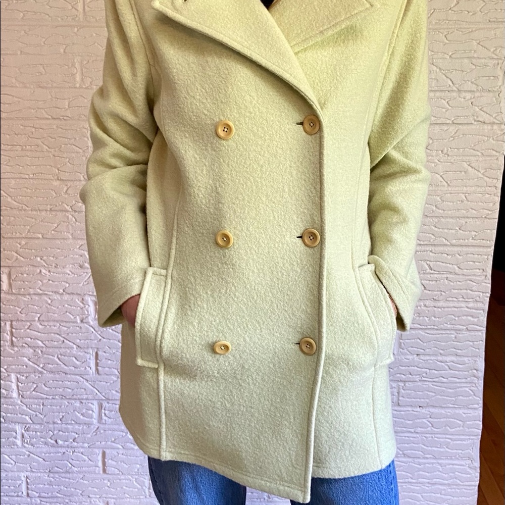Boiled Wool Coat - image 2